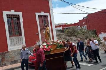 Misa, procesión y encuentro vecinal en La Higuera Canaria este domingo/TA.